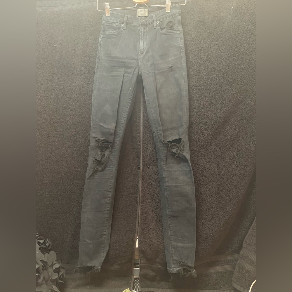 Agolde Premium Black Denim